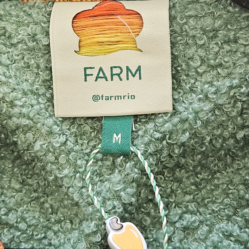 Farm Rio Floral Canvas Jacket SZ M NWT - Picture 4 of 5